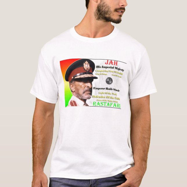 Camiseta Selassie (Frente)