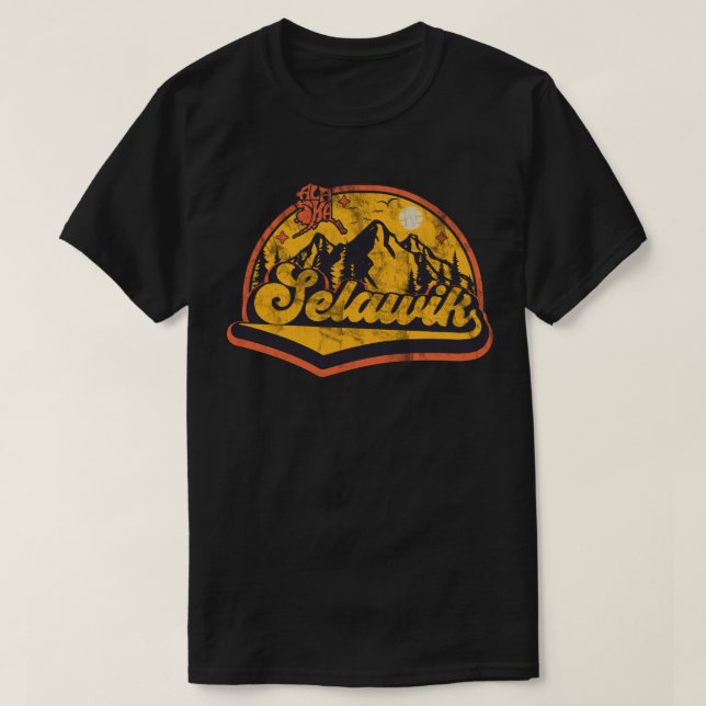 Camiseta Selawik, Alasca (Frente do Design)