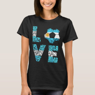 Camiseta Seleção Argentina de Futebol Argentina Amor Ll Arg