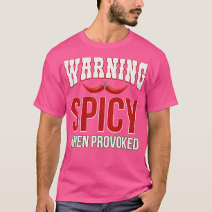 Camiseta Seleção de Aviso quando Provocada