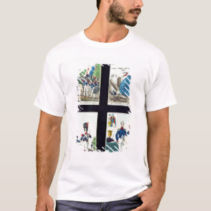 Camiseta Seleção de cartões de jogo em relação a