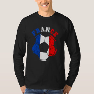 Camiseta Seleção Francesa de Futebol Bola Orgulho Francês F