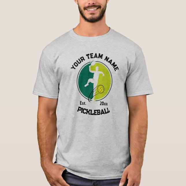 Camiseta Selecionador de Jogador do Pickleball Club (Frente)