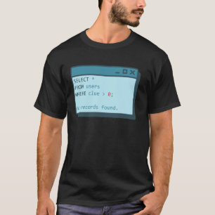 Camiseta Selecionar De Usuários Onde A Pista É Maior Que 0
