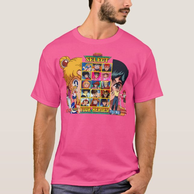 Camiseta Selecionar Heróis 90S (Frente)