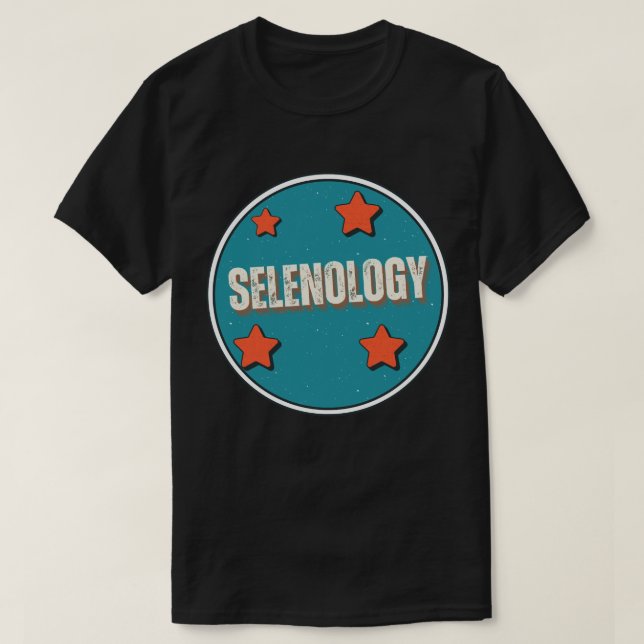 Camiseta Selenologia (Frente do Design)