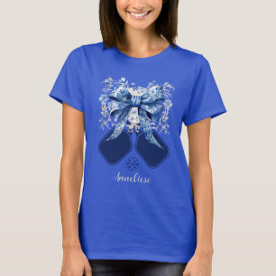 Camiseta Seletor Azul Personalizado de Coletor de Arco