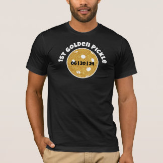 Camiseta Seletor de Ouro Personalizado com Glitter Dourado 