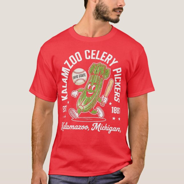 Camiseta Seletor Kalamazoo Celery (Frente)