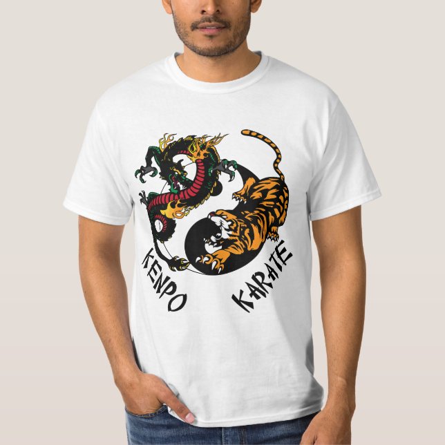 Camiseta Self Defence Kenpo Karate Martial Arts  (Frente)