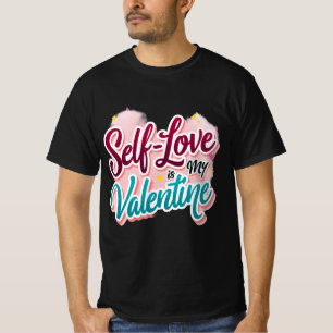 Camiseta Self Love é o meu Namorados Multicolor T-Shirt
