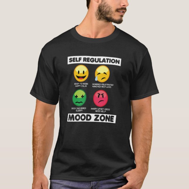 Camiseta Self Regulation Mood Zone Occupational Therapy The (Frente)
