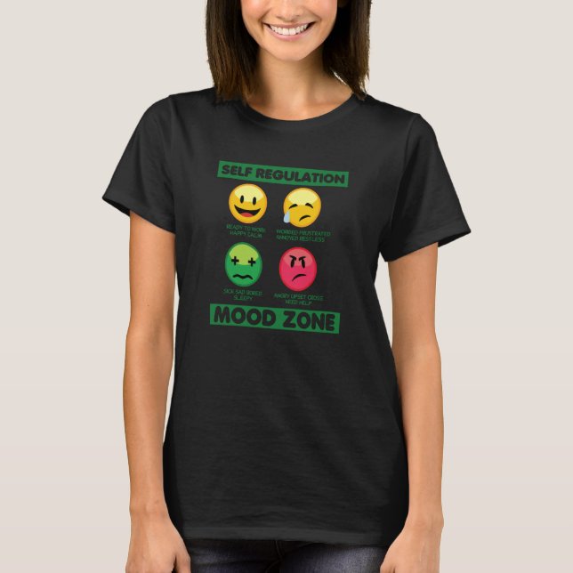 Camiseta Self Regulation Mood Zone Occupational Therapy The (Frente)