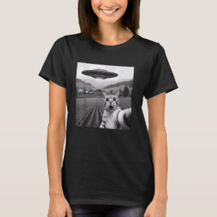 Camiseta Selfie De Gato Com Gatos Engraçados Com Al-Ien Don