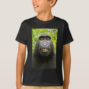 Camiseta Selfie de Macaco