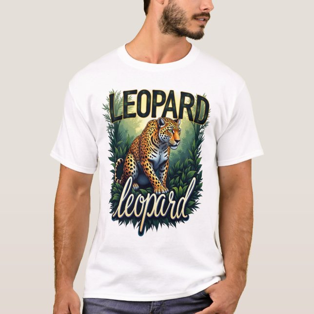 Camiseta Selgle Leopardo (Frente)
