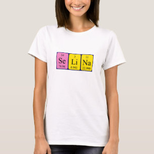 Camiseta Selina periodicamente mesa name shirt