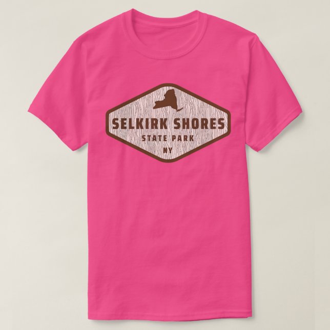 Camiseta Selkirk Shores State Park New York Textur (Frente do Design)