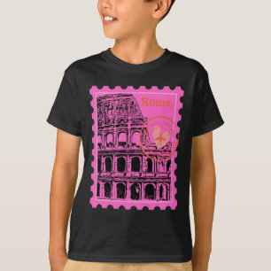 Camiseta Selo Adesivo Roma