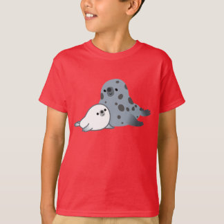 Camiseta Selo bonito da mãe dos desenhos animados e t-shirt