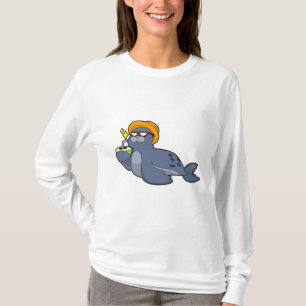Camiseta Selo com coco