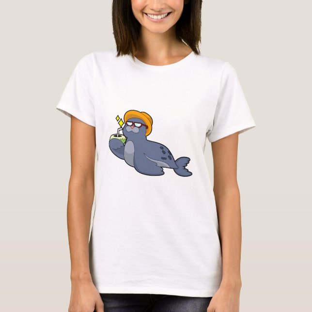 Camiseta Selo com coco (Frente)