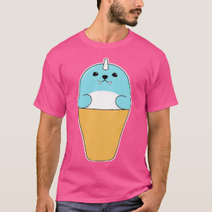 Camiseta Selo com cone de Sorvete 1