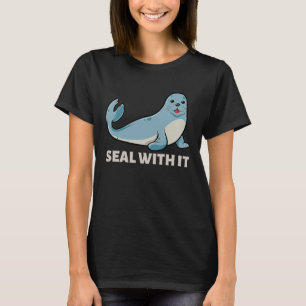 Camiseta Selo Com Ele Selo Dizendo Selo De Amor