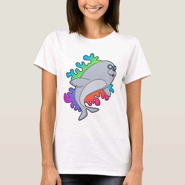 Camiseta Selo com óculos (Frente)