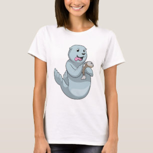 Camiseta Selo com Peixe
