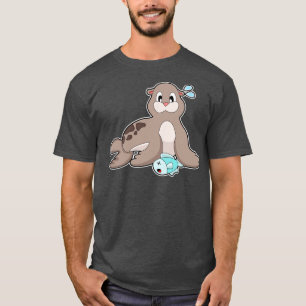 Camiseta Selo com Peixe