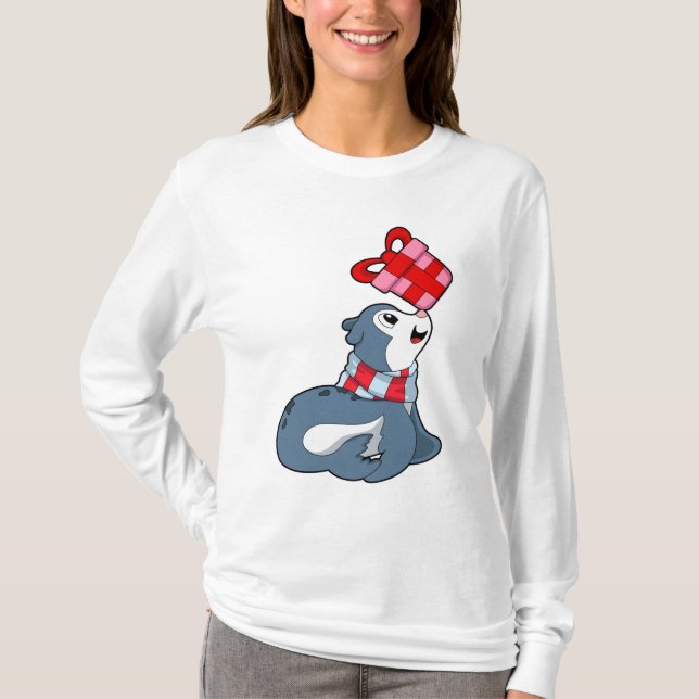 Camiseta Selo com Presente (Frente)