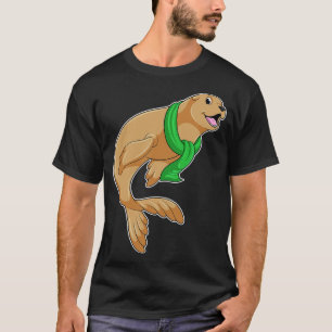 Camiseta Selo com Scarf