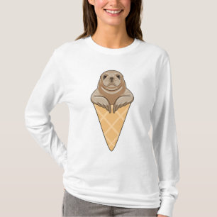 Camiseta Selo com Sorvete