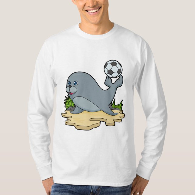 Camiseta Selo como jogador de futebol (Frente)