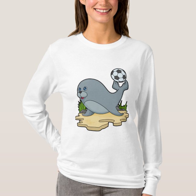 Camiseta Selo como jogador de futebol (Frente)