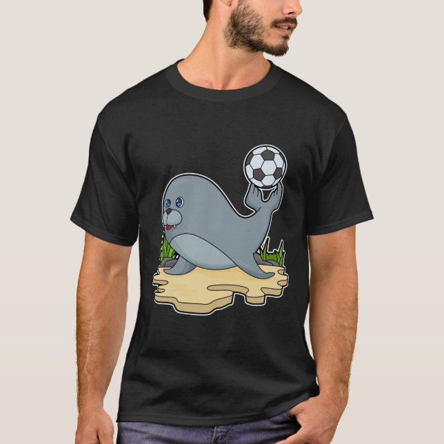 Camiseta Selo como jogador de futebol (Frente)