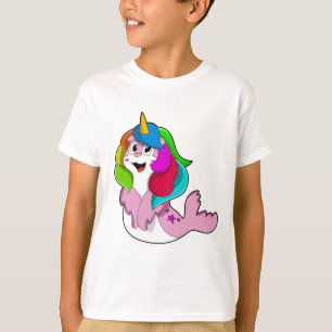 Camiseta Selo como Unicórnio