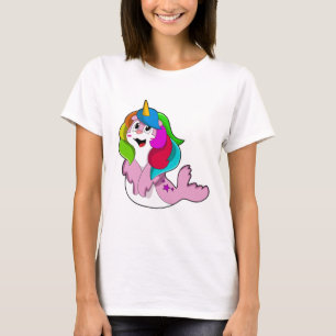 Camiseta Selo como Unicórnio