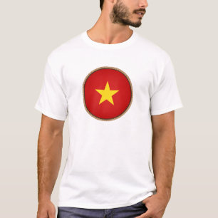 Camiseta Selo da Bandeira Legal do Vietnã