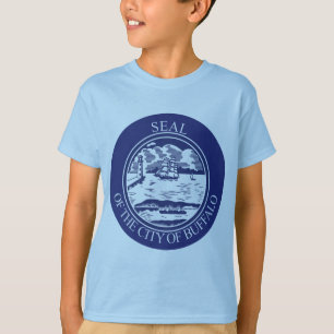CAMISETA SELO DA CIDADE DO BÚFALO