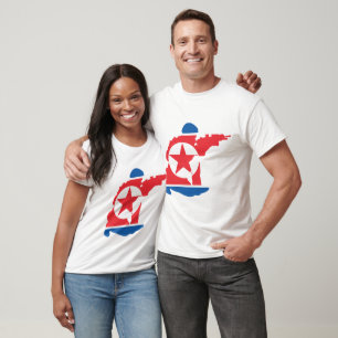 Camiseta Selo da Coreia do Norte