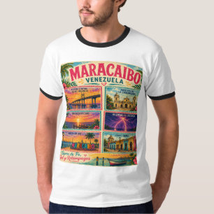 Camiseta Selo da Venezuela Maracaibo Estado Zulia Tropical