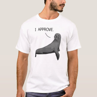 Camiseta Selo de aprovação