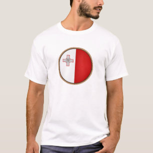 Camiseta Selo de Bandeira de Malta Legal