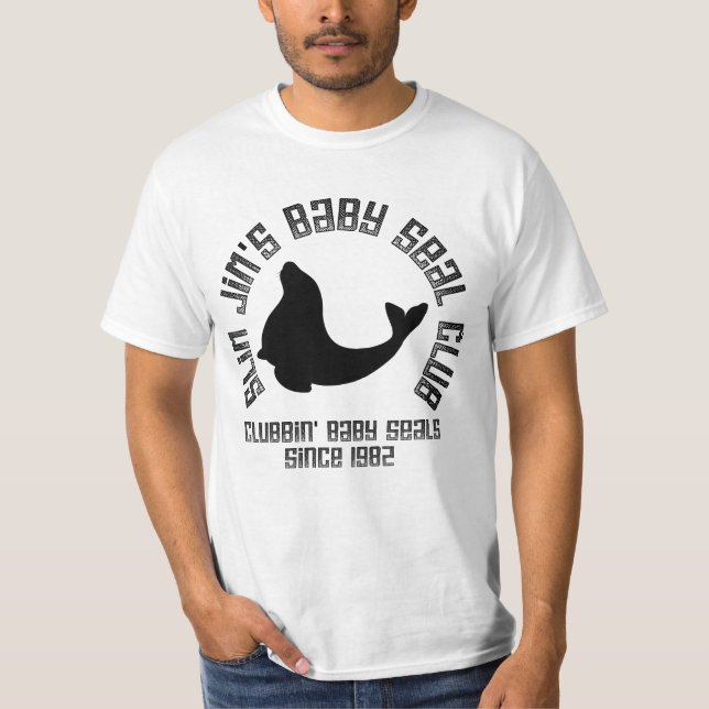 Camiseta Selo de bebê Clubber (Frente)