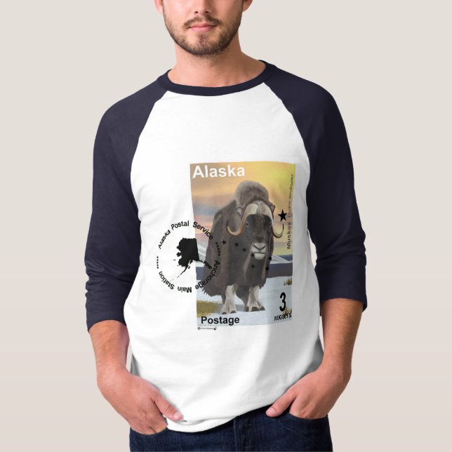 Camiseta Selo de Boi Almiscarado Souvenir (Frente)