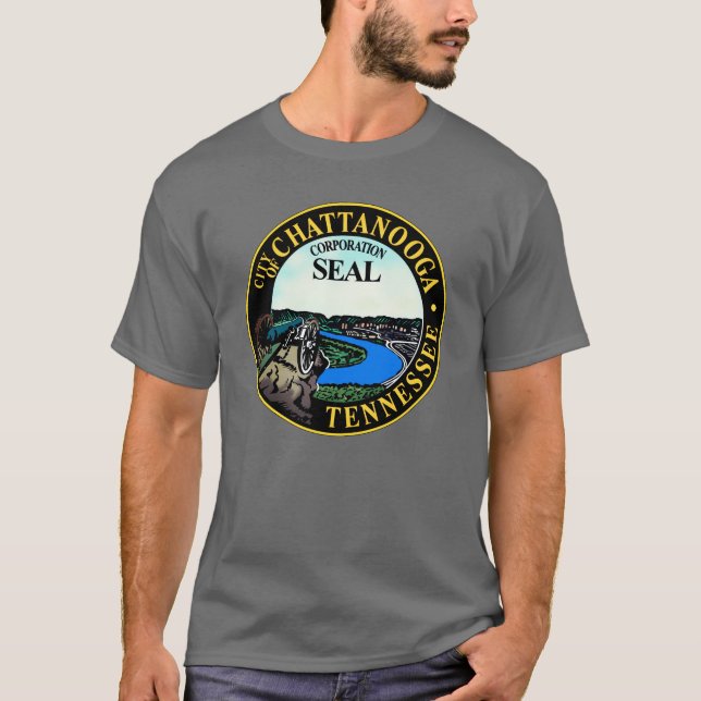 Camiseta Selo de Chattanooga, Tennessee (Frente)