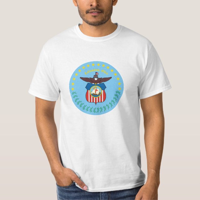 Camiseta Selo de Columbo, Ohio (Frente)