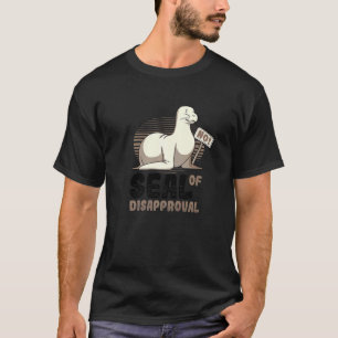 Camiseta Selo De Desaprovação Diz Não
